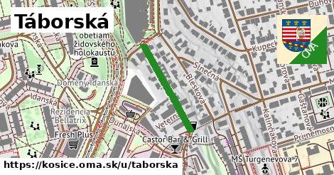 ilustrácia k Táborská, Košice - 221 m