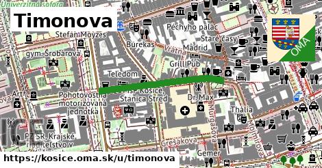 Timonova, Košice