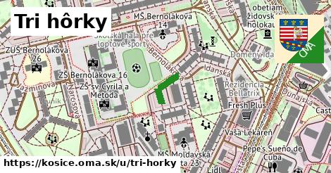 ilustrácia k Tri hôrky, Košice - 90 m