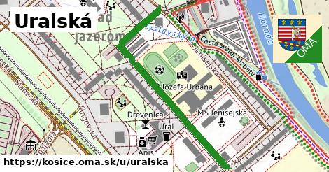 ilustrácia k Uralská, Košice - 493 m