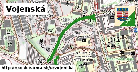 ilustrácia k Vojenská, Košice - 511 m