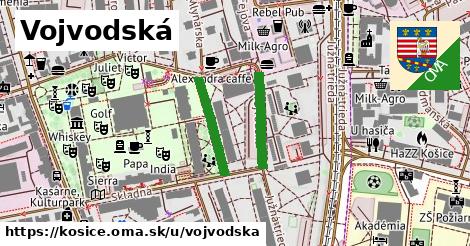 ilustrácia k Vojvodská, Košice - 313 m