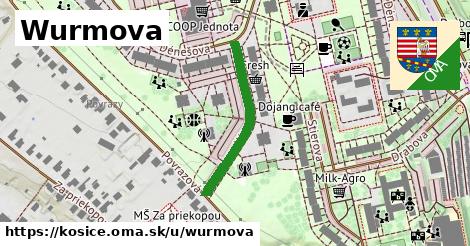 ilustrácia k Wurmova, Košice - 266 m