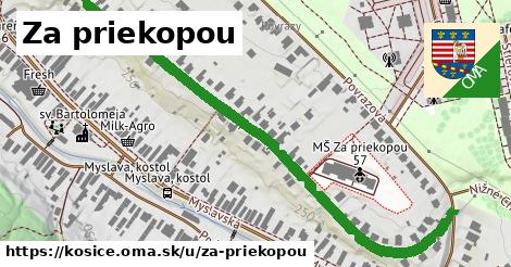 Za priekopou, Košice