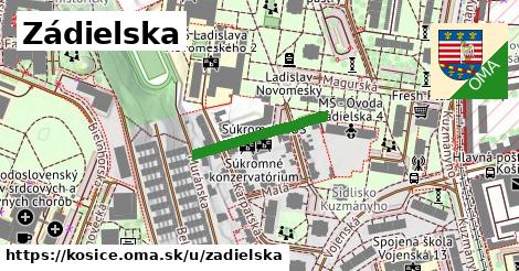 ilustrácia k Zádielska, Košice - 200 m