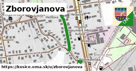 Zborovjanova, Košice