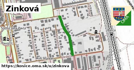 Zinková, Košice
