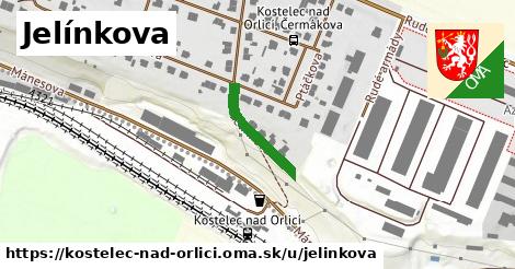 ilustrácia k Jelínkova, Kostelec nad Orlicí - 163 m