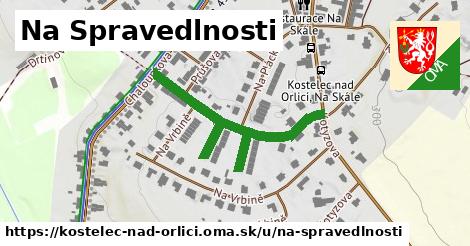 ilustrácia k Na Spravedlnosti, Kostelec nad Orlicí - 424 m