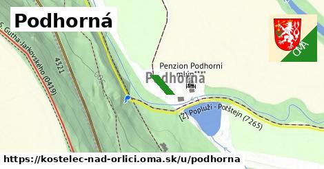 ilustrácia k Podhorná, Kostelec nad Orlicí - 58 m