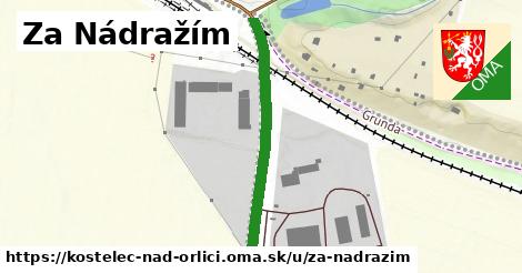 ilustrácia k Za Nádražím, Kostelec nad Orlicí - 335 m