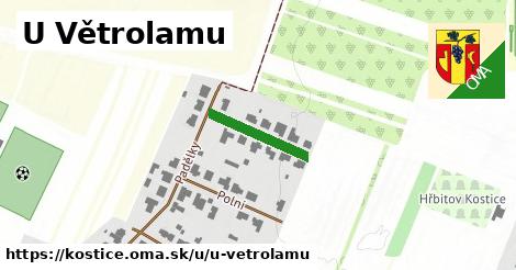 ilustrácia k U Větrolamu, Kostice - 155 m