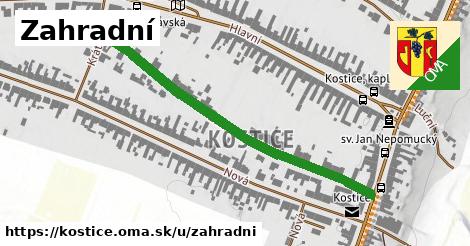 Zahradní, Kostice