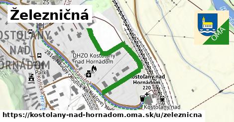 ilustrácia k Železničná, Kostoľany nad Hornádom - 406 m