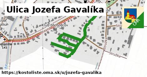 Ulica Jozefa Gavalíka, Kostolište