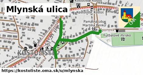 Mlynská ulica, Kostolište