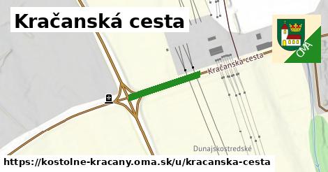 Kračanská cesta, Kostolné Kračany