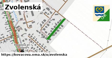 Zvolenská, Kováčová