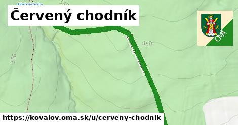 ilustrácia k Červený chodník, Koválov - 0,75 km