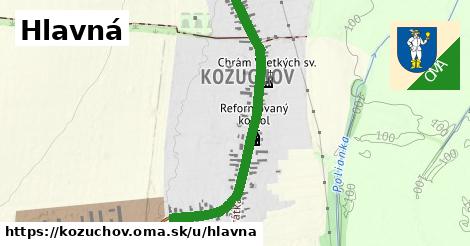 ilustrácia k Hlavná, Kožuchov - 0,96 km