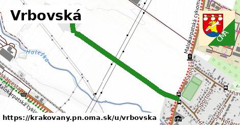 Vrbovská, Krakovany, okres PN