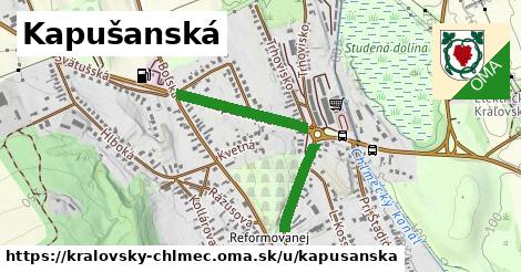 ilustrácia k Kapušanská, Kráľovský Chlmec - 655 m