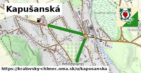 ilustrácia k Kapušanská, Kráľovský Chlmec - 655 m