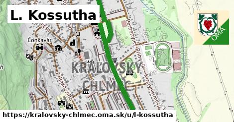 ilustrácia k L. Kossutha, Kráľovský Chlmec - 1,75 km