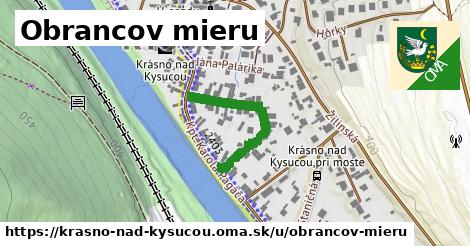 Obrancov mieru, Krásno nad Kysucou