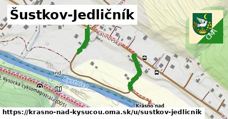 ilustrácia k Šustkov-Jedličník, Krásno nad Kysucou - 226 m