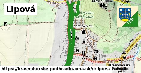 ilustrácia k Lipová, Krásnohorské Podhradie - 1,87 km