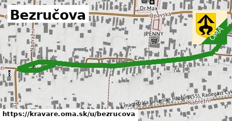 ilustrácia k Bezručova, Kravaře - 0,86 km