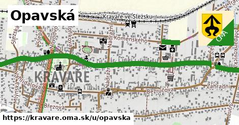 Opavská, Kravaře