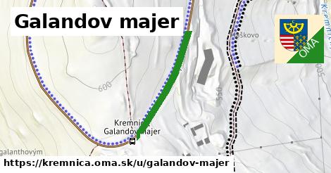 ilustrácia k Galandov majer, Kremnica - 264 m