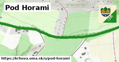 ilustrácia k Pod Horami, Krhová - 0,89 km