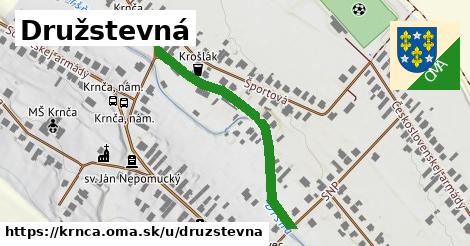 Družstevná, Krnča