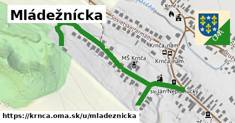 ilustrácia k Mládežnícka, Krnča - 619 m