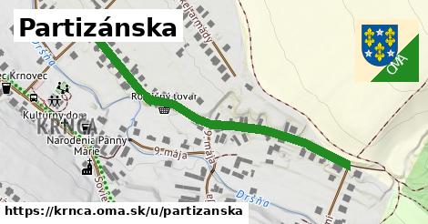 Partizánska, Krnča