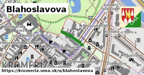 ilustrácia k Blahoslavova, Kroměříž - 132 m