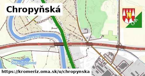 ilustrácia k Chropyňská, Kroměříž - 2,9 km