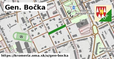 ilustrácia k Gen. Bočka, Kroměříž - 121 m