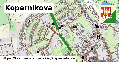 ilustrácia k Koperníkova, Kroměříž - 511 m