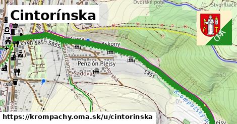 ilustrácia k Cintorínska, Krompachy - 1,50 km