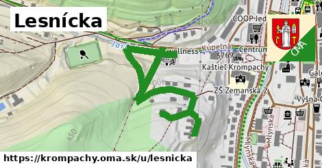 ilustrácia k Lesnícka, Krompachy - 674 m