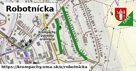 ilustrácia k Robotnícka, Krompachy - 512 m