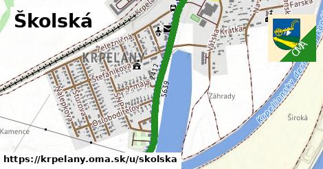 Školská, Krpeľany