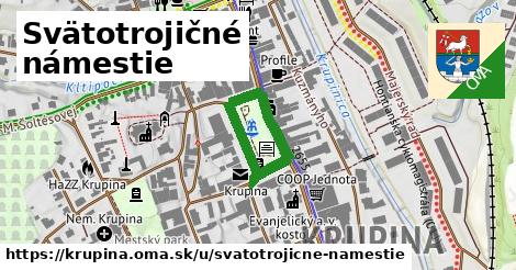 Svätotrojičné námestie, Krupina