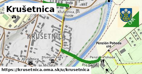 ilustrácia k Krušetnica, Krušetnica - 360 m