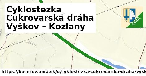 ilustrácia k Cyklostezka Cukrovarská dráha Vyškov – Kozlany, Kučerov - 1,47 km