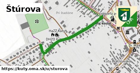 Štúrova, Kúty